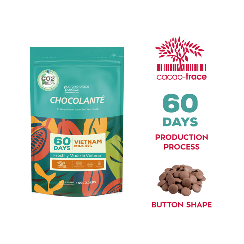 Chocolate CT Chocolante 60 Day Milk 57% - Puratos Vietnam